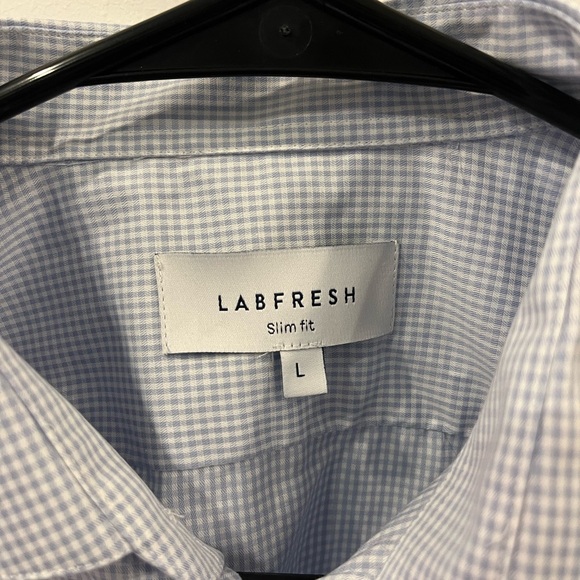 LABFRESH MENS SLIM FIT DRESS SHIRT - Picture 2 of 2